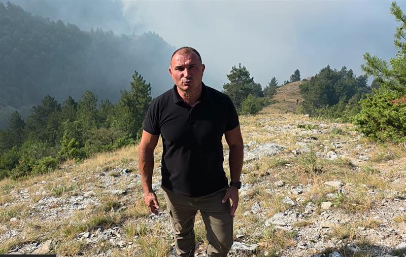 Активен пожарот кај Јасен