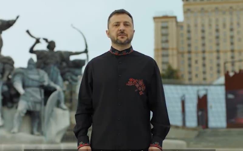 Зеленски им го честита на Украинците Денот на независноста (ВИДЕО)
