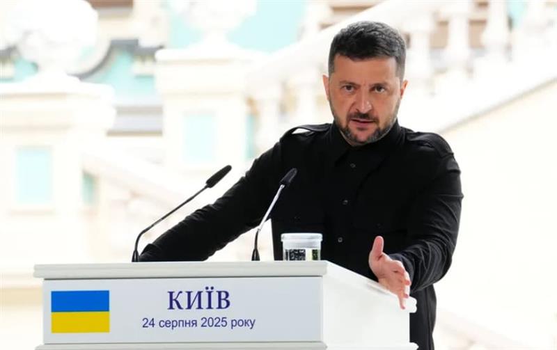 Зеленски: Војната меѓу Русија и Украина е судир на погледи кон светот, се молиме за траен мир