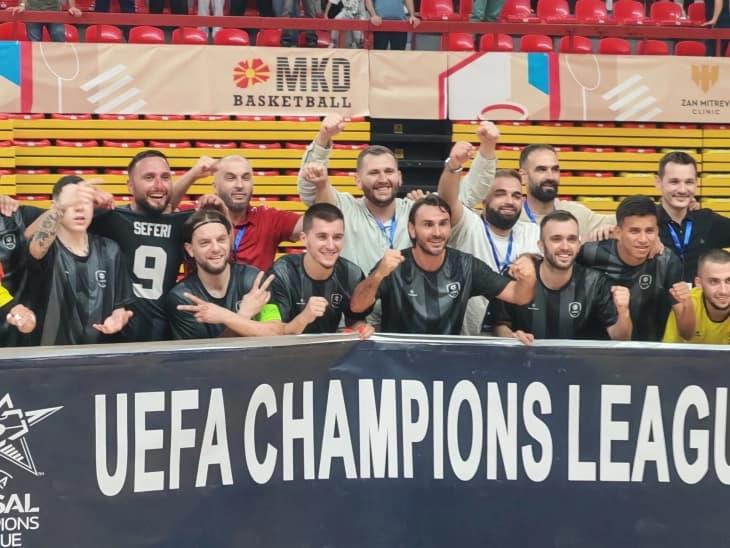 Форца ја мина првата квалификациска пречка во Лигата на шампиони во футсал