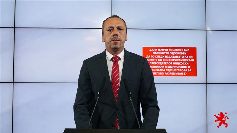 Петрушевски: Дали Љупчо Коцевски бил обвинител одговорен да го следи издавањето на ПИ мерките со кои е прислипкуван претседателот Мицкоски, новинари и бизнисмени?