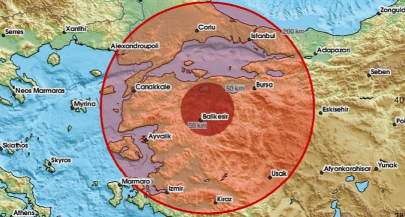 Земјотрес од 4,9 степени ја погоди Турција