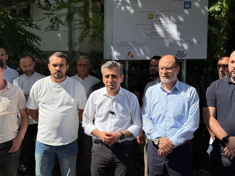 Меџити: Работа, не зборови-започнува целосна реконструкција на улицата „Банатска“ во Чаир!