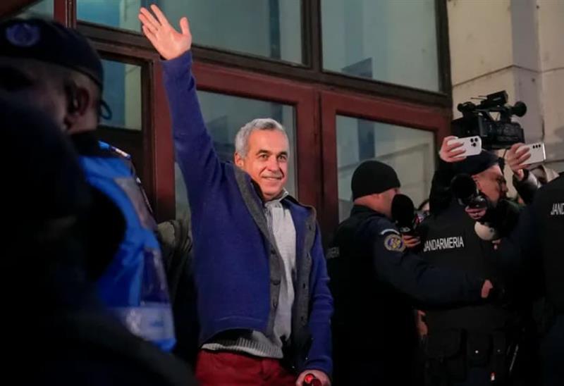 Обвинение против лидерот на поништените претседателски избори во Романија, Калин Ѓорѓеску 