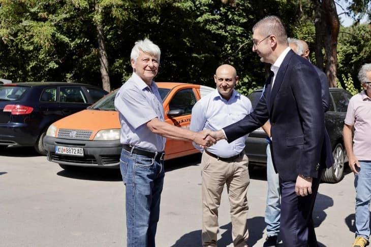 Мицкоски: Околу 12 милиони евра вложуваме во Куманово за инфраструктурни проекти