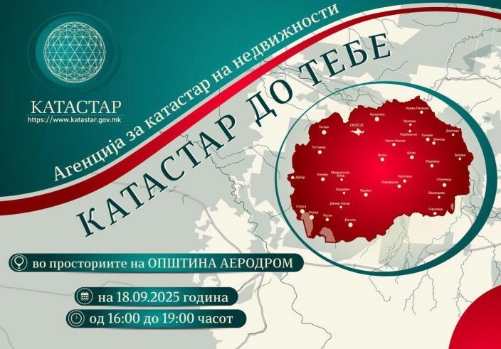 Почнува кампањата „Катастар до тебе“