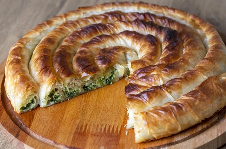 Пита со спанаќ и сирење