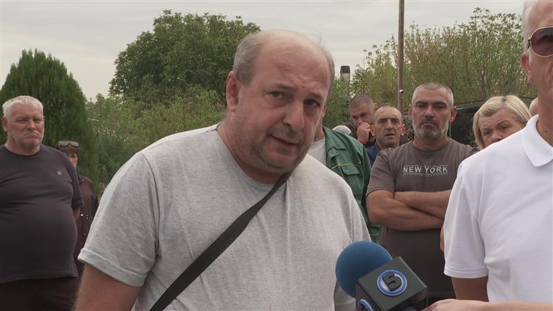 Синдикатот на вработените во ЈП Паркови и зеленило – Скопје,  денеска одржаа протест поради неисплатена плата