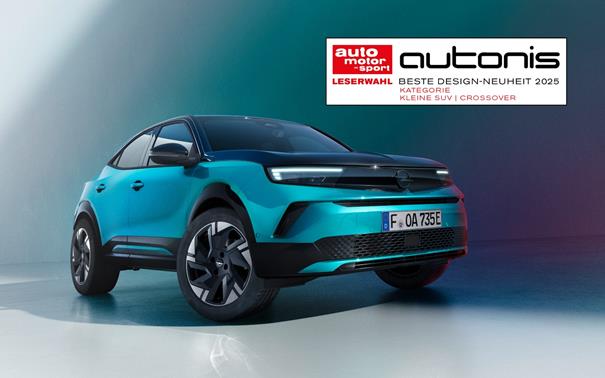 “Најдобра дизајнерска иновација 2025“: Новата Opel Mokka ја освои наградата „Autonis“
