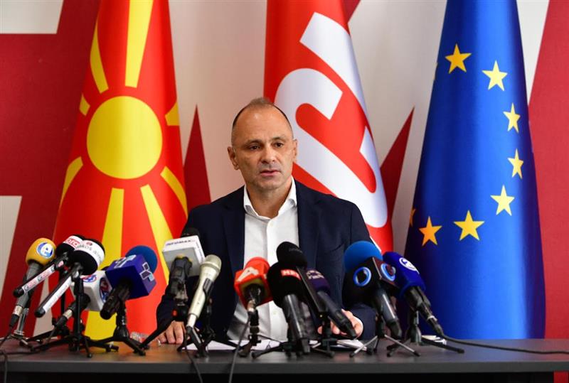 Филипче: Црвените линии за СДСМ се јазикот, идентитетот, историјата и културните особености, за нив не се преговара