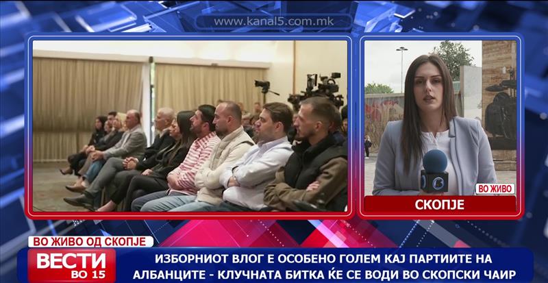 Изборниот влог е особено голем кај партиите на Албанците - клучната битка ќе се води во скопски Чаир