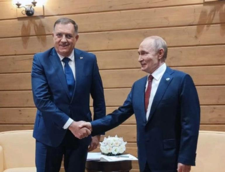 Додик по средбата со Путин: Русија ќе го презентира извештајот за БиХ пред Советот за безбедност