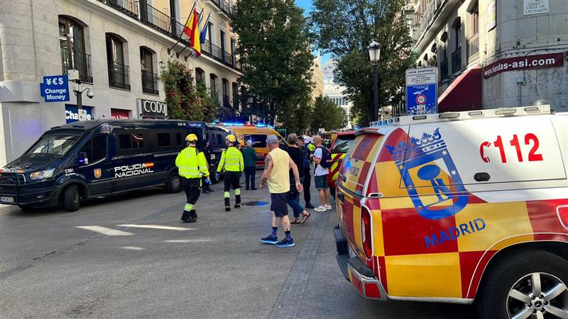 Четворица загинати при уривањето на зградата во реновирање во Мадрид
