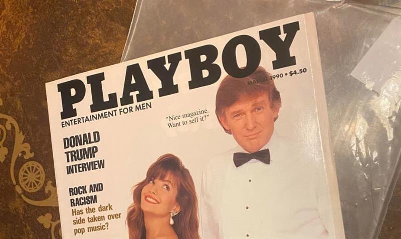 Се појави заборавена насловна страница на „Плејбој“ со Трамп на неа во 1990 година