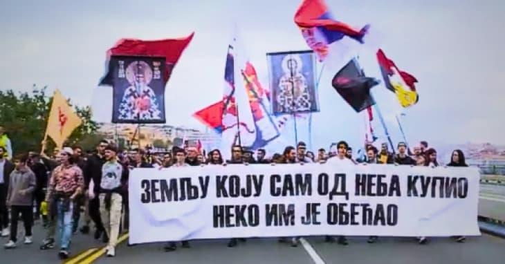 Во Србија одржани собири за поддршка на Србите во Косово