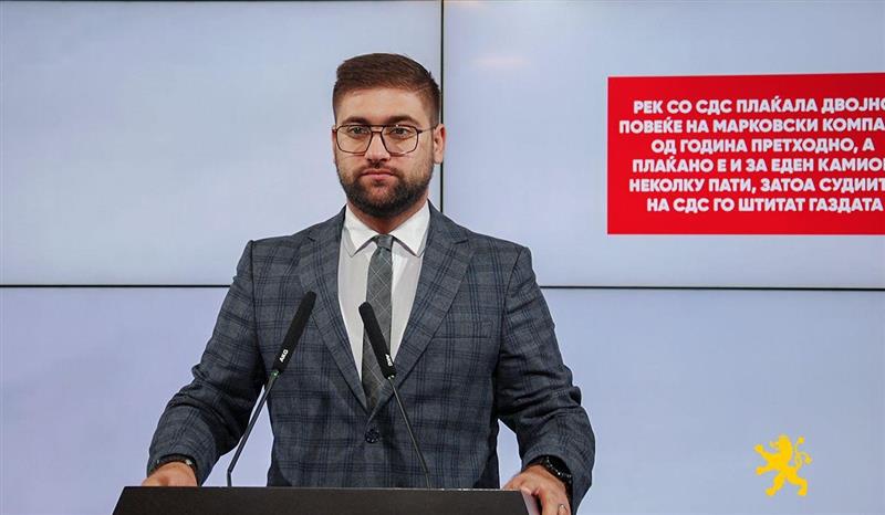 Манасиевски: РЕК со СДС плаќала двојно повеќе на Марковски компани од година претходно