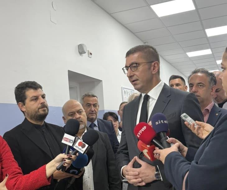 Мицкоски: Од средбата со Фон дер Лајен очекувам реафирмирање на позицијата за нашата стратешка цел - полноправното членство во ЕУ