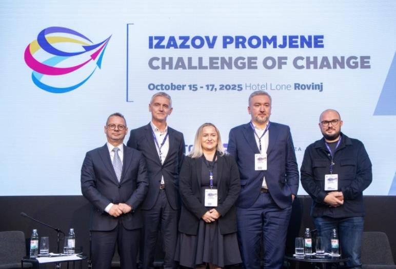 Мукаетов на конференцијата „Предизвикот на промените“ во Ровињ