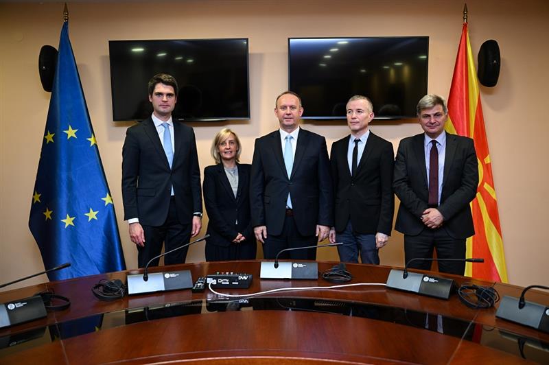 Средба на претседателот на Собранието Гаши со делегација од Европскиот парламент