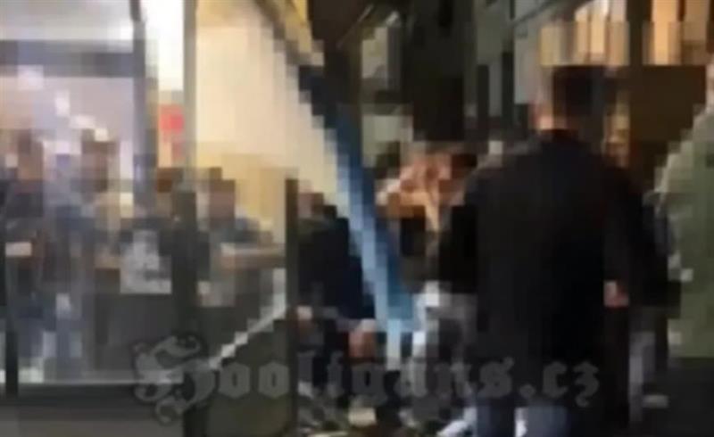 Се судрија хулиганите на Сампдорија и Ентела  (ВИДЕО)