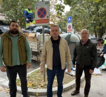 Герасимовски: Повторно го чистиме сметот на градот, барам да се прогласи вонредна состојба