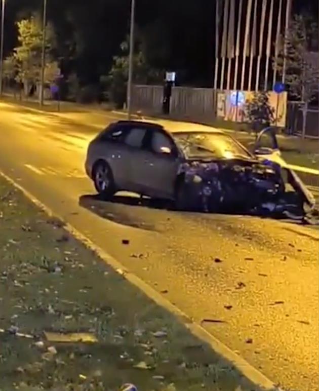 Видео-Фото: Пијан возач со Ауди помина на црвено во Белград и уби семејство, татко, мајка и дете