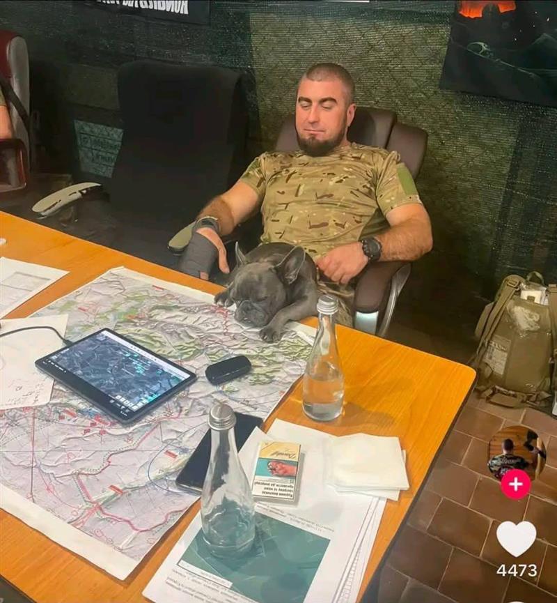Украински полковник објави фотографија со својот француски булдог, а потоа сфати дека направил кардинална грешка!