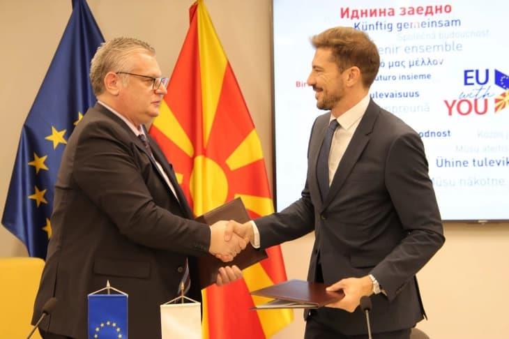 ЕУ и КфВ Банка со грант од 1,5 милиони евра ја поттикнуваат зелената трансформација на АД ЕСМ