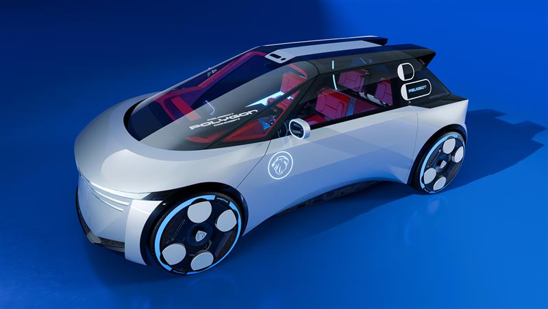 PEUGEOT ги открива првите фотографии од својот нов концепт автомобил PEUGEOT POLYGON