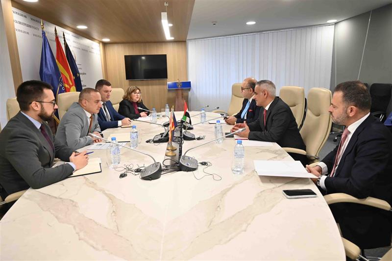 Средба помеѓу висока делегација на МВР и Амбасадорот на Обединетите Арапски Емирати