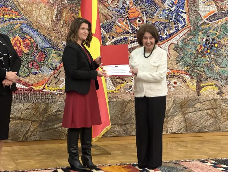 Претседателката Сиљановска Давкова ги додели стипендиите „Борис Трајковски“ за академската 2025/2026 година