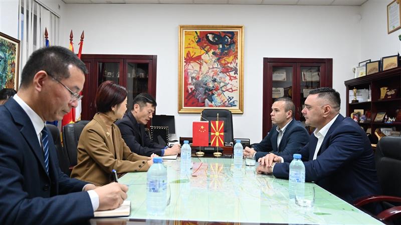 Градоначалникот Јанчев се сретна со амбасадорката на Кина, Џианг Сиаојан