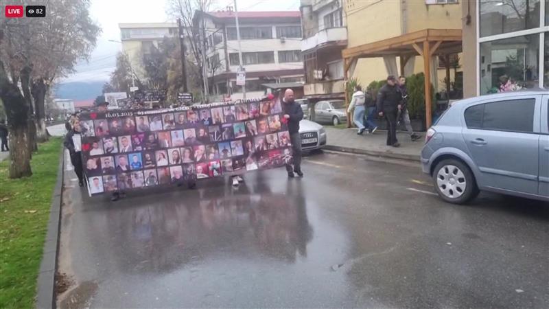 „Марш на ангелите” во Кочани: Со љубов и болка, за вистинска правда, за Македонија со совест