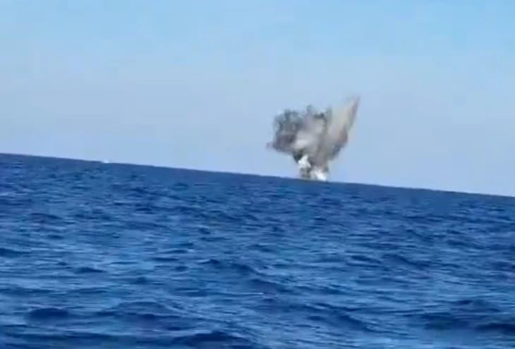 Романската војска уништи поморски дрон произведен од Украина
