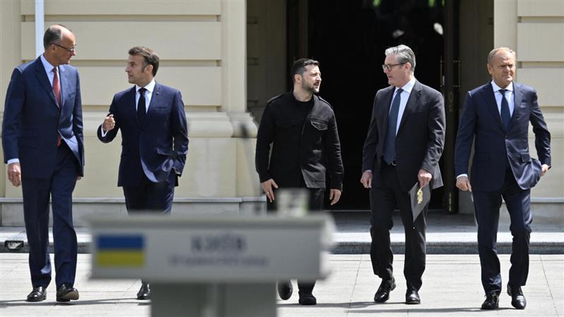 Позната е содржината на разговорот меѓу Макрон,Мерц и Зеленски: Америка би можело да нѐ предаде