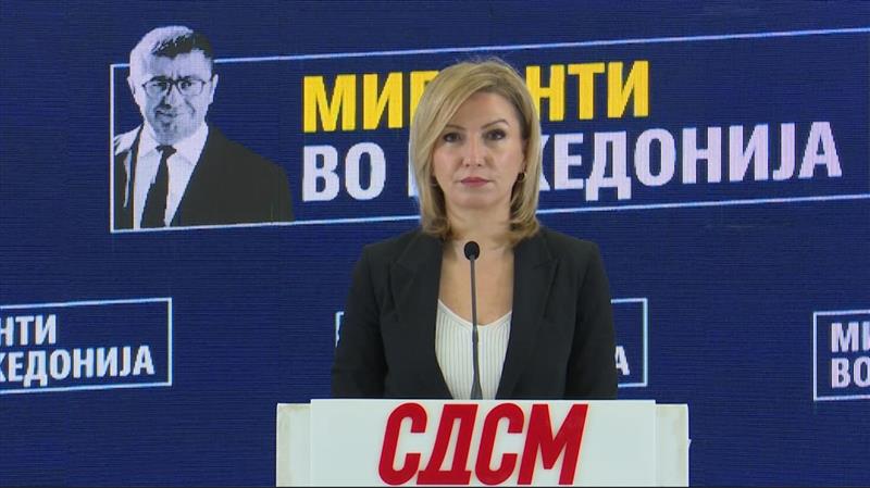 Кузеска: Кој му дал дозвола на Мицкоски да преговара за мигранти?