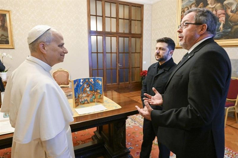 Папата Лав: Европа мора да има централна улога во завршувањето на војната во Украина