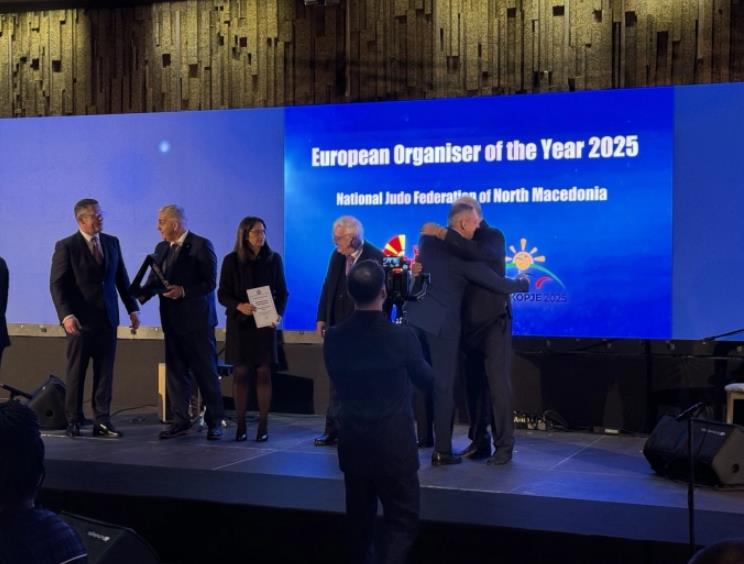 Високи европски признанија за македонската џудо федерација