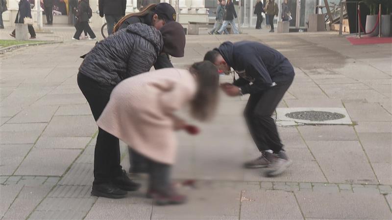 Симулациска показна вежба за повреди предизвикани од петарди 