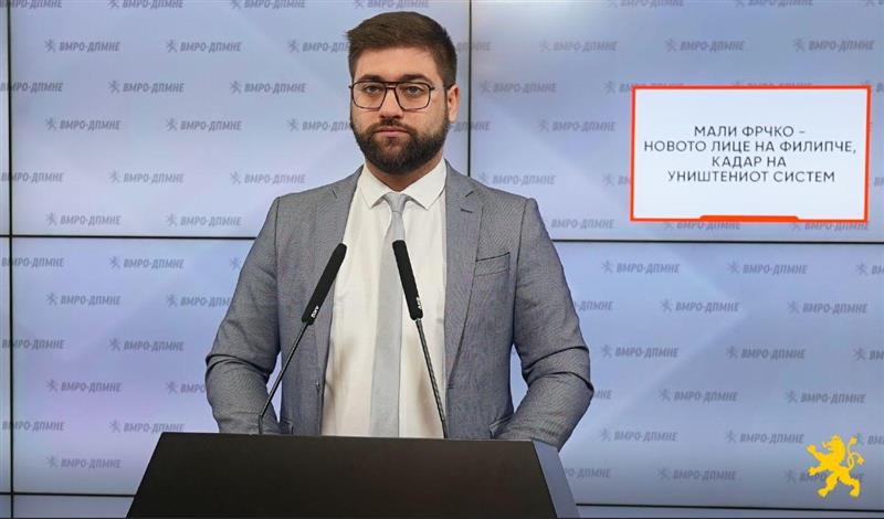 Манасиевски: Мали Фрчко - новото лице на Филипче, кадар на уништениот систем