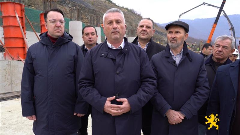 Сајкоски: По години застој, автопатот Кичево – Охрид набрзо ќе донесе побрз транспорт и регионален развој