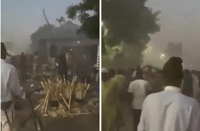 Видео: Најмалку петмина загинати при експлозијата на бомба во џамија во нигерискиот град Маидугури