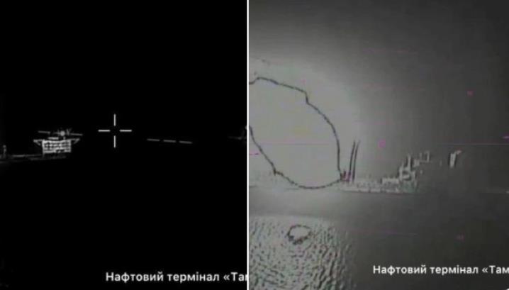 Украински дронови во текот на ноќта запалија резервоари за нафта во Краснодар