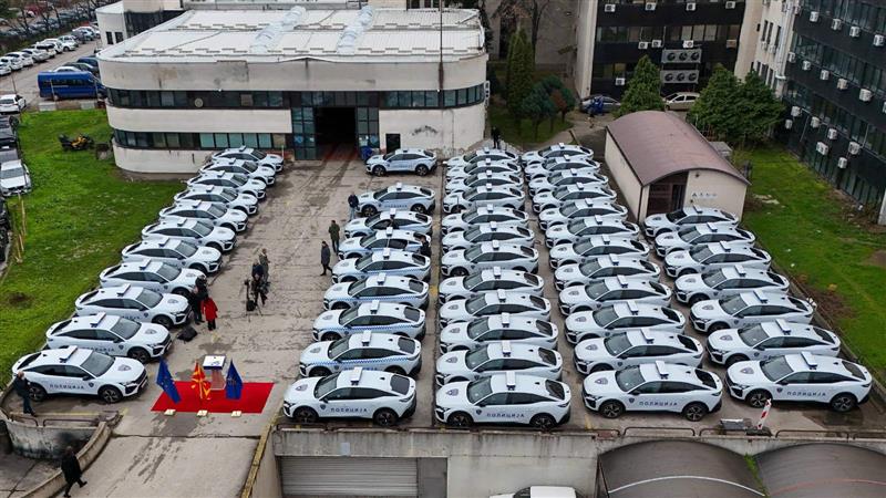 Мицкоски: Набавени се 120 нови полициски возила за униформираната полиција 