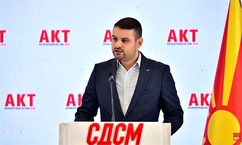 СДСМ: Македонија си го има својот Мадуро – Мицкоски 