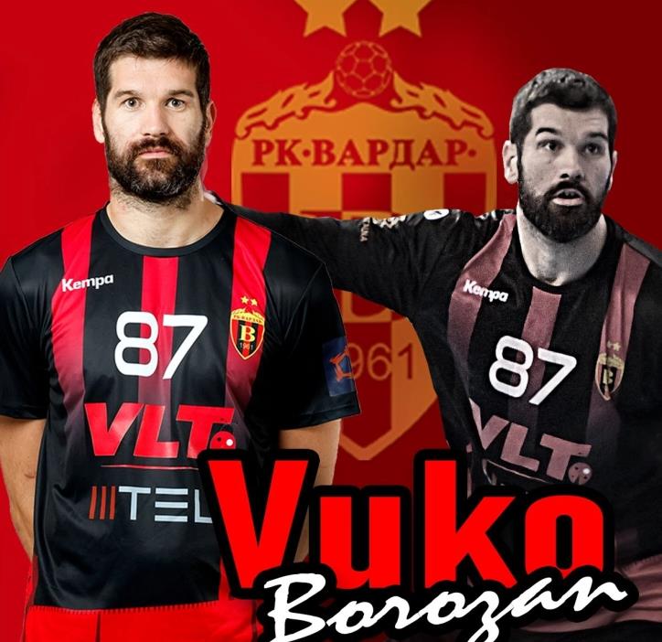Борозан повеќе не е ракометар на Вардар