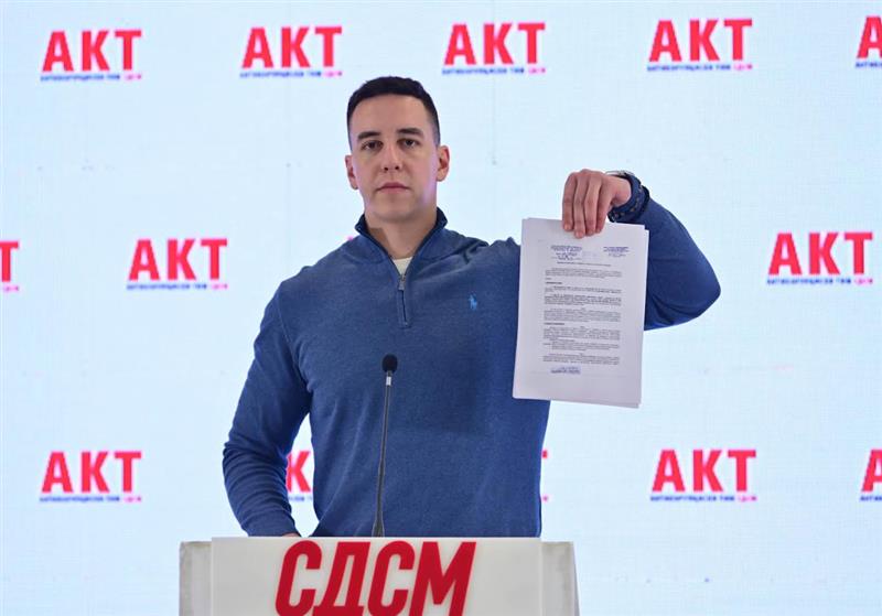 СДСМ-АКТ: Тендерската мрежа на Доновски е проширена и со други семејни и партнерски фирми