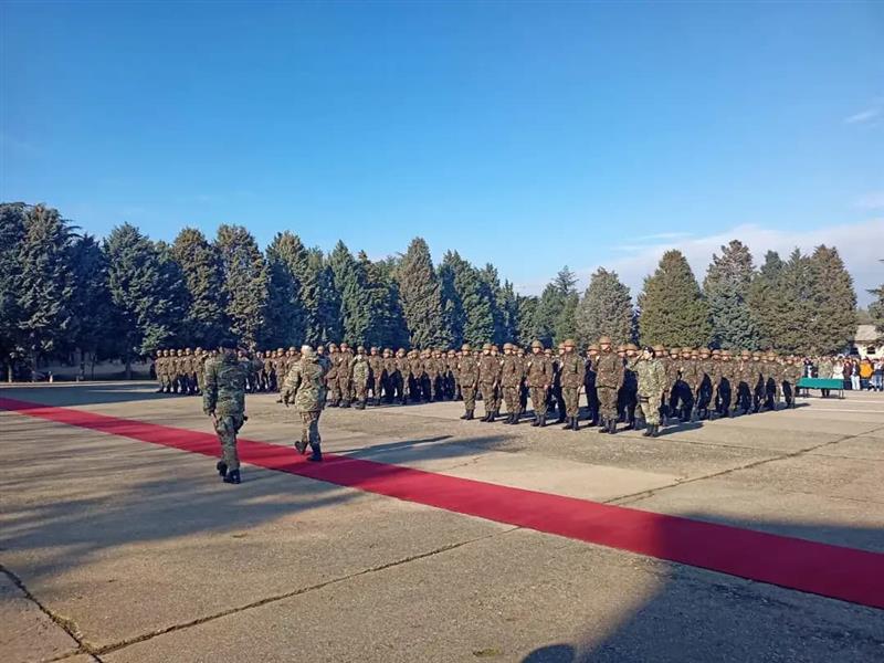 Во Командата за обука и доктрини свечена заклетва дадоа нови 296 професионални војници 