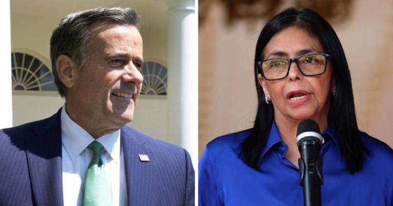 Шефот на ЦИА два часа разговарал со новата претседателка на Венецуела 