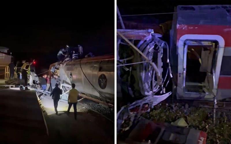 Фото: Најмалку 39 луѓе загинаа во железничка несреќа во Шпанија